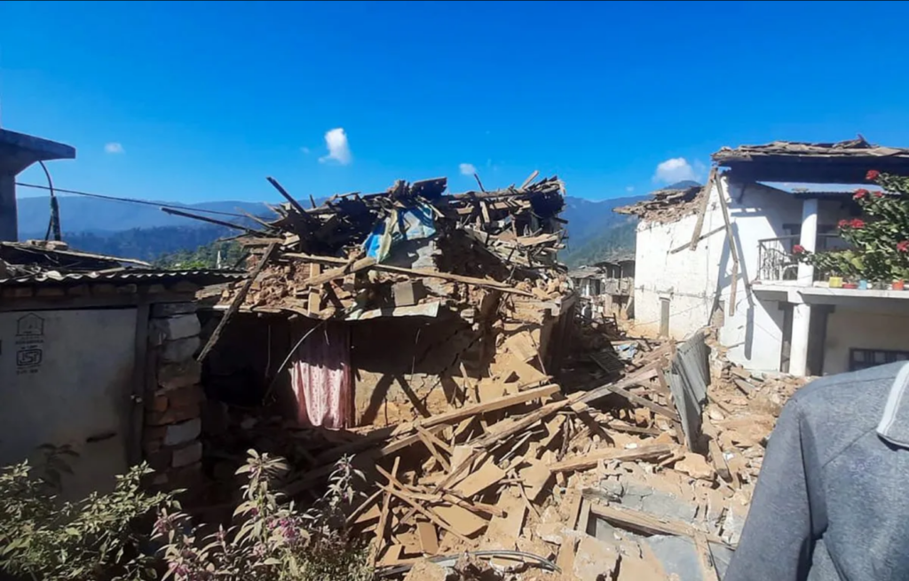 Seisme Népal novembre 2023 intervention Népal Care
