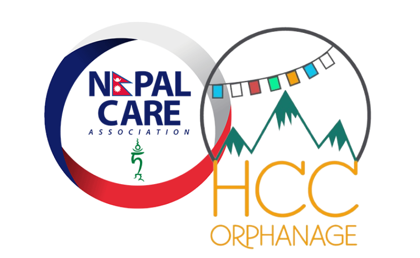 Logo de Nepal Care et du HCC Orphenage