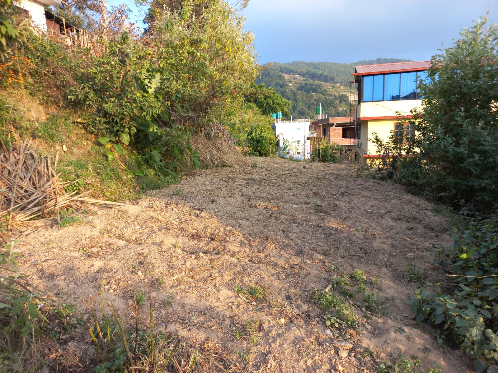 Terrain pour le futur orphelinat à Bhaktapur