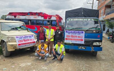 Soutien humanitaire à Nuwakot